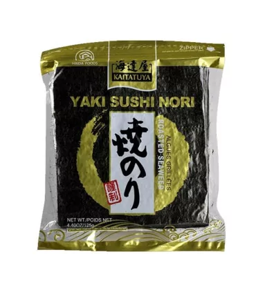 Alghe Sushi Nori KAITATUYA 50 Fogli 3 Alghe Sushi Nori KAITATUYA 50 Fogli