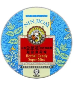 Caramelle Nin Jiom Gusto Super Menta - 60 Grammi