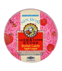 Caramelle Nin Jiom Gusto Mela Longan - 60 Grammi