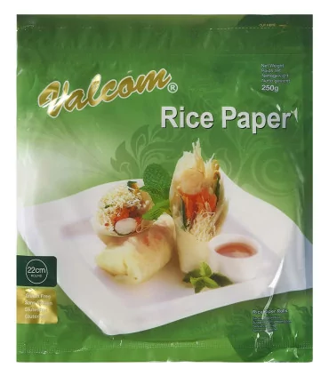 Carta Di Riso Per Involtini Primavera 22cm - Velcom 250g 3 Carta Di Riso Per Involtini Primavera 22cm - Velcom 250g