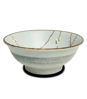 Ciotola Giapponese Per Ramen - Hana Light Green | Ø22 Cm | H9 Cm 3 Ciotola Giapponese Per Ramen - Hana Light Green | Ø22 Cm | H9 Cm