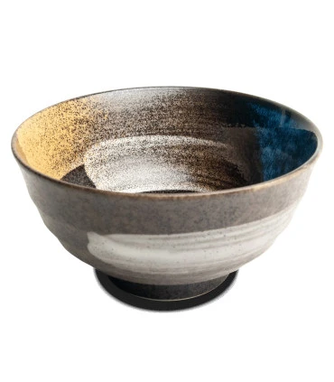 Ciotola Giapponese Per Udon - Colorati | Ø17 Cm | H9 Cm 3 Ciotola Giapponese Per Udon - Colorati | Ø17 Cm | H9 Cm