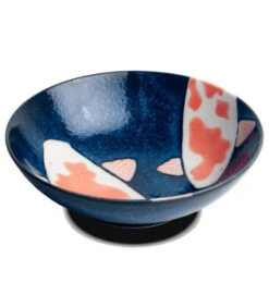 Ciotola Giapponese Tondo - Red Koi | Ø14.5 Cm | H4.5 Cm
