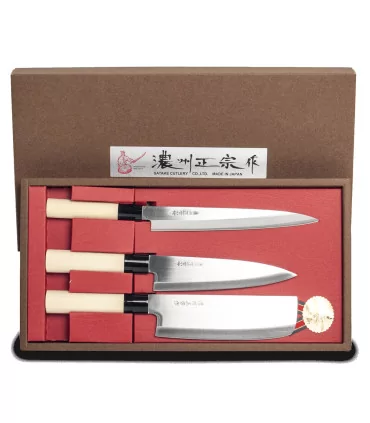 Set Di Coltelli Da Cucina Giapponesi Satake: Qualità Artigianale Per Ogni Cucina 3 Set Di Coltelli Da Cucina Giapponesi Satake: Qualità Artigianale Per Ogni Cucina