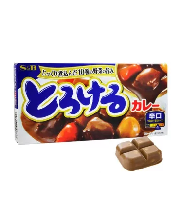 Curry Giapponese Gusto Picante S&B 200g 3 Curry Giapponese Gusto Picante S&B 200g