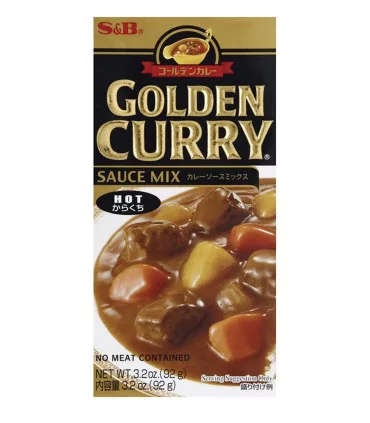 Curry Giapponese Piccante Qualità Golden - S&B 92gr 3 Curry Giapponese Piccante Qualità Golden - S&B 92gr