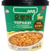 Gnocchi Di Riso Coreani Con Ramen Noodles Al Gusto Di Curry Rabokki Cup - Yopokki 145g -Offerte Mifan Negozio curry rabokki cup yopokki