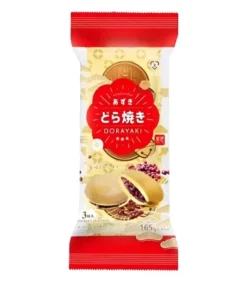 Dorayaki Pancake Giapponese Gusto Fagiolo Rosso (Red Bean) - Tokimeki 3 Pezzi