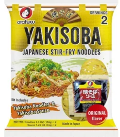 Kit Yakisoba Originale OTAFUKU – Noodles E Salsa Per Autentico Stir-Fry Giapponese