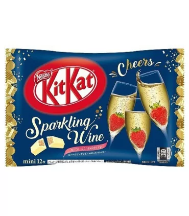 Kitkat Giapponesi Sparking Wine Strawberry - 12 Pezzi 3 Kitkat Giapponesi Sparking Wine Strawberry - 12 Pezzi