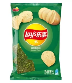 Lay's Patatine Al Gusto Di Alghe Marine - Croccantezza Oceanica 70g
