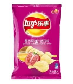 Patatine Lay's Sapore Pollo Al Pomodoro Messicano - 70g