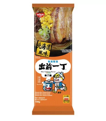 Nissin Miso Tonkotsu Ramen Instantanei 2 Porzione - 188g 3 Nissin Miso Tonkotsu Ramen Instantanei 2 Porzione - 188g
