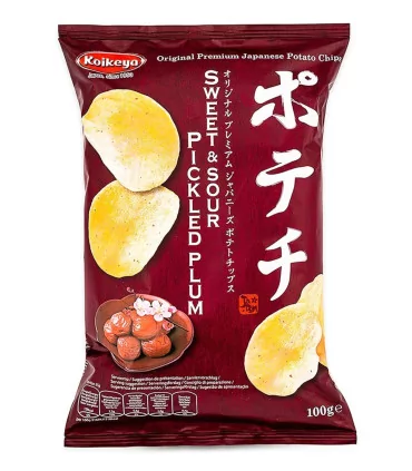 Patatine Giapponese Al Gusto Di Plugne - Koikeya Chips - 100g 3 Patatine Giapponese Al Gusto Di Plugne - Koikeya Chips - 100g
