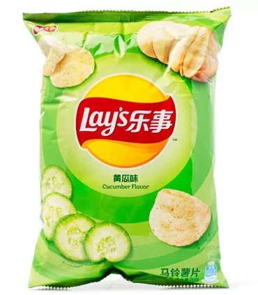 Patatine Lay's Gusto Cetriolo - Snack Fresco E Croccante - 70g 3 Patatine Lay's Gusto Cetriolo - Snack Fresco E Croccante - 70g