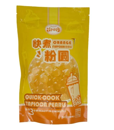 Perle Di Tapioca Gusto All'arancia Per Bubble Tea - KLKW 250g 3 Perle Di Tapioca Gusto All'arancia Per Bubble Tea - KLKW 250g
