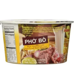 Pho Ga Rice Noodles Bowl Vietnamita Al Gusto Manzo - MaMa 65g