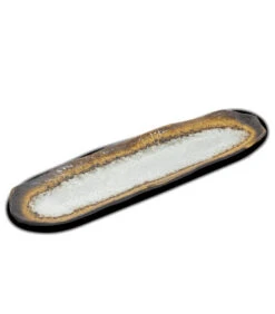 Piatto Giapponese Per Sushi -Beige | 33.5 X 8.5cm