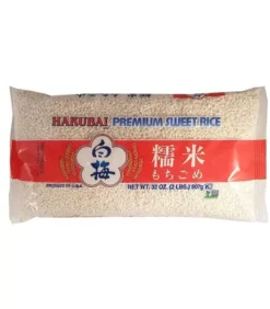 Riso Glutinoso Giapponese Qualità Premium - HAKUBAI 907g