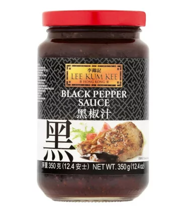 Salsa Al Pepe Nero - Black Pepper Sauce - Lee Kum Kee 350g 3 Salsa Al Pepe Nero - Black Pepper Sauce - Lee Kum Kee 350g