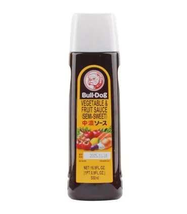 Salsa Frutta E Verdure Chuno - BULLDOG 500ml 3 Salsa Frutta E Verdure Chuno - BULLDOG 500ml