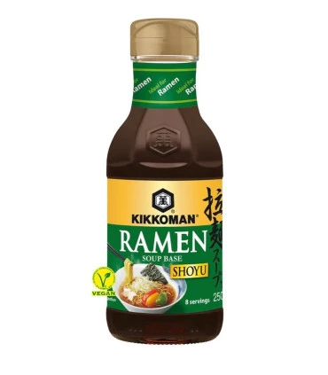 Salsa Per Ramen Al Gusto Shoyu - Kikkoman 250ml 3 Salsa Per Ramen Al Gusto Shoyu - Kikkoman 250ml