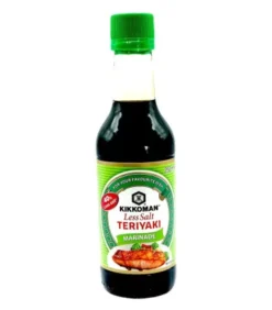 Salsa Teriyaki Per Marinare Meno Sale Less Salt Teryikayi Marinade - Kikkoman 250 Ml