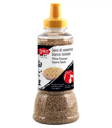 Semi Di Sesamo Bianco Tostato - Biyori 100g 3 Semi Di Sesamo Bianco Tostato - Biyori 100g