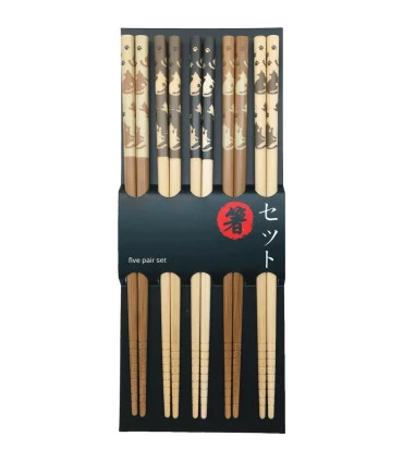 Set Bacchette 22,5 Cm - 5 Pr | Cats 3 Set Bacchette 22,5 Cm - 5 Pr | Cats