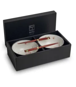 Set Ciotola Giapponese Per Udon - 2 Pers - Maple Leaf | Ø17 Cm | H8,7 Cm