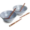 Set Ciotole Giapponesi Sendan Tokusa Con Bacchette E Cucchiai - Eleganza Per Ramen E Zuppe (Ø22cm) 1 Set Ciotole Giapponesi Sendan Tokusa Con Bacchette E Cucchiai - Eleganza Per Ramen E Zuppe (Ø22cm) -Offerte Mifan Negozio set ciotole giapponesi sendan tokusa regalo ramen