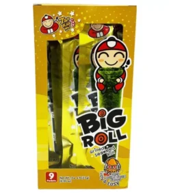 Snack Di Alghe Croccanti Al Calamaro Piccante - Taokaenoi 9 Pezzi