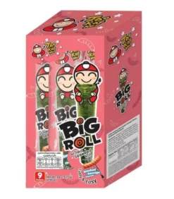 Snack Di Alghe Croccanti Gusto Salsiccia Affumicata - Taokaenoi 9 Pezzi