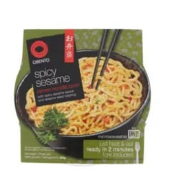 Spaghetti Udon Istantneo Con Salsa Sesamo Piccante - Obento 240g