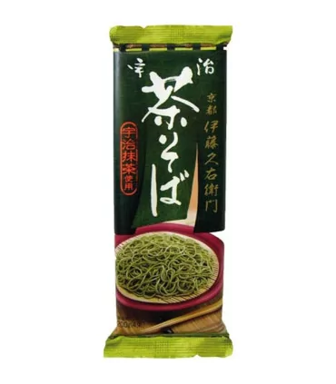 Ujicha Soba - Soba Al Te Verde - Nisshin Selfun 200g 3 Ujicha Soba - Soba Al Te Verde - Nisshin Selfun 200g