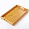 Vassoio In Bambù Con Due Manici - Size S -Offerte Mifan Negozio vassoio in bambu con due manici size s
