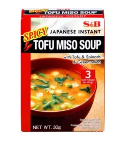 Zuppa Di Miso Con Tofu E Spezie Giapponese Piccante - S&B 3 Porzioni