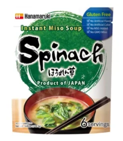 Zuppa Di Miso Istantaneo Con Spinaci 6 Porzioni - Hanamaruki 109g